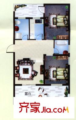 湯峪湖溫泉水鎮(zhèn) 戶型圖
