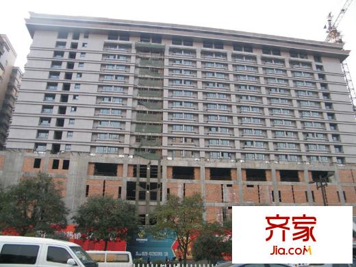 宏府嘉會公寓實景圖施工進度圖（2010年11月）