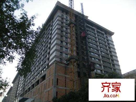 宏府嘉會公寓實景圖施工進度圖（2010年11月）