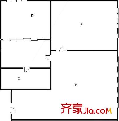 西安 陽光公寓 戶型圖
