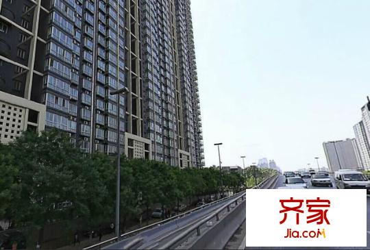 晚報(bào)家屬院外景圖 