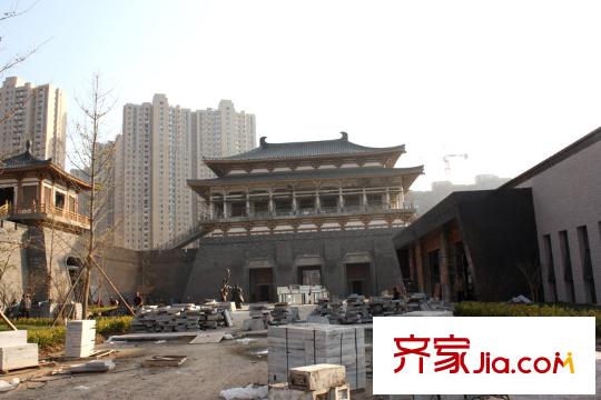 曲江風景線配套圖周邊在建新開門歷史博物館