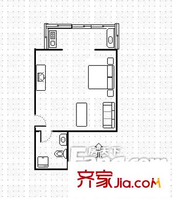 簡愛公寓 戶型圖