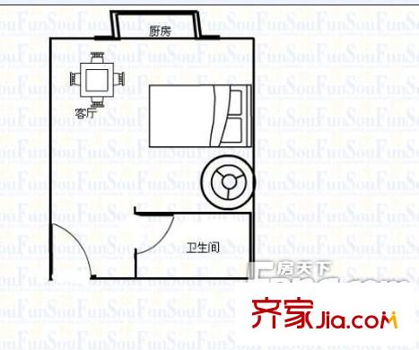 簡愛公寓 戶型圖