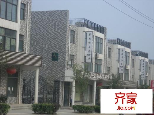 湯峪湖溫泉水鎮(zhèn)外景圖 