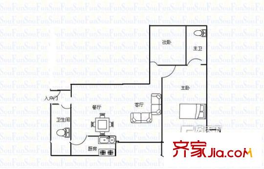 太白小區(qū)北區(qū) 戶型圖