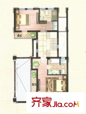 愛倫坡疊拼四層 3室2廳1衛(wèi)