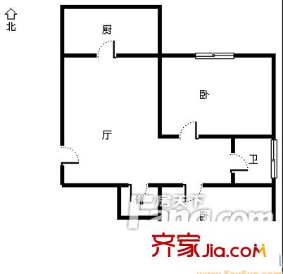 二府莊小區(qū) 戶型圖