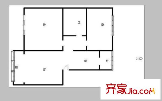二府莊小區(qū)戶型圖戶型圖 