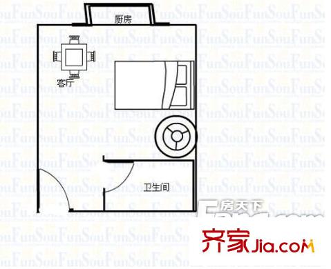 簡愛公寓 戶型圖