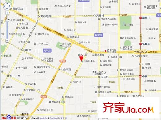 市政府小區(qū)交通圖