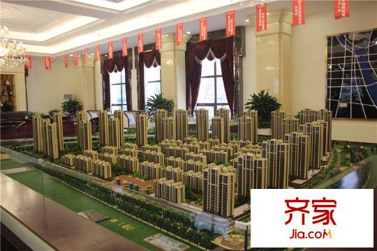 卓新天悅城售樓處沙盤（2015-11-9）