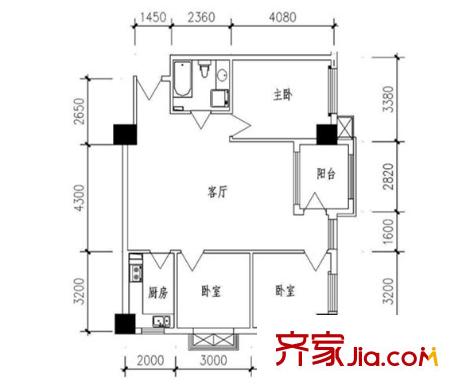  太白小區(qū)北區(qū) 戶型圖