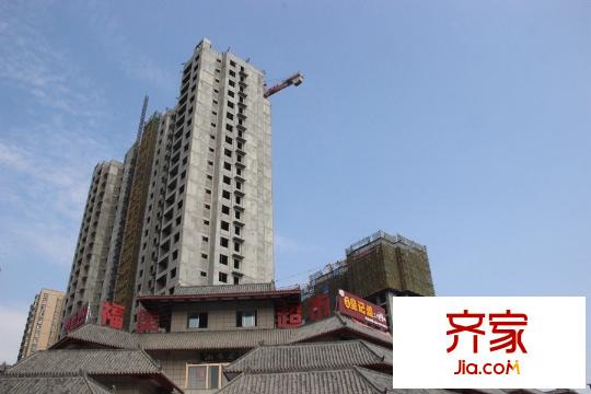 錦尚云天?古鎮(zhèn)1、2號(hào)樓工程進(jìn)度（2015.7.22）