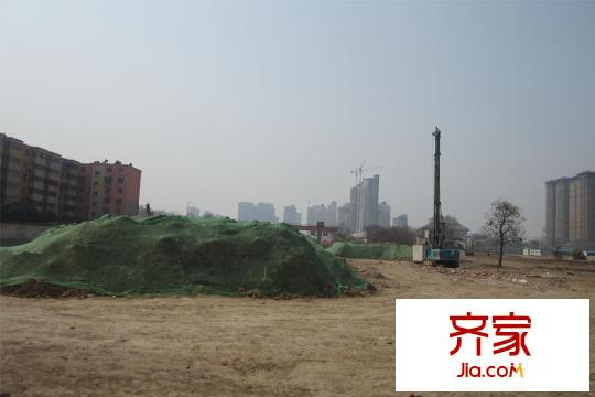格林小鎮(zhèn)工地現(xiàn)場一角（2015.03.11）