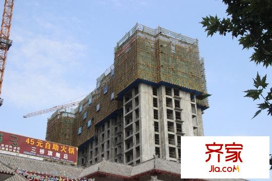 錦尚云天?古鎮(zhèn)2號(hào)樓實(shí)景（2015.7.22）