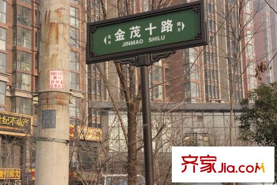 平方米灞半島周邊配套-路標