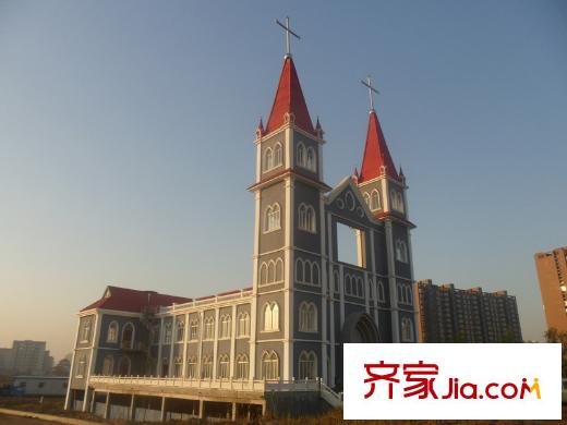 阜豐康橋郡西鄰天主教堂