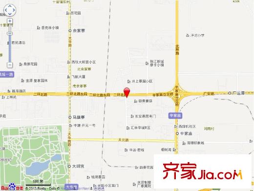 泰和御景豪庭交通圖