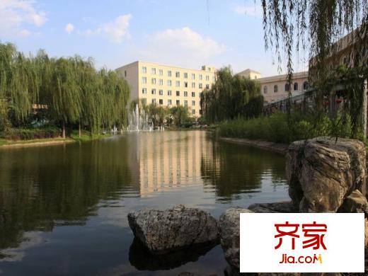 華浮宮桂園小區(qū)內(nèi)園林實(shí)景（2014.2）