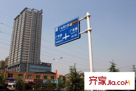 中海?尚城周邊道路指示
