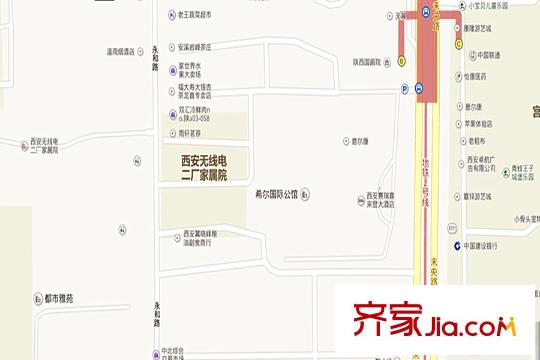 希爾國際公館電子地圖