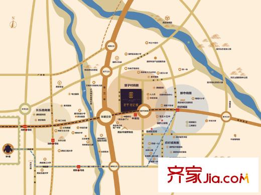 辰宇世紀(jì)城區(qū)位圖