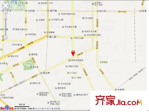 金業(yè)緹香山電子地圖