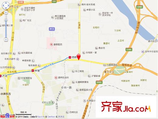 海棠華府電子地圖
