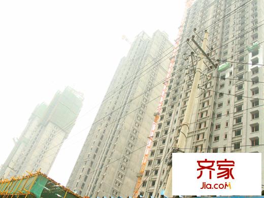 中海?尚城施工進度圖（2013.10.25）