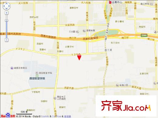 清涼山國際社區(qū)電子地圖