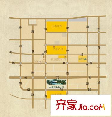 山水悅庭區(qū)位圖