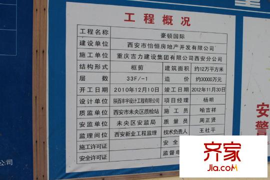 豪頓國際工程概況宣傳欄（2015-12-08）