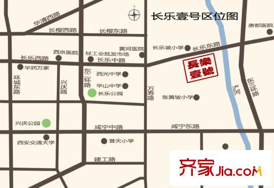 長樂壹號(hào)交通圖