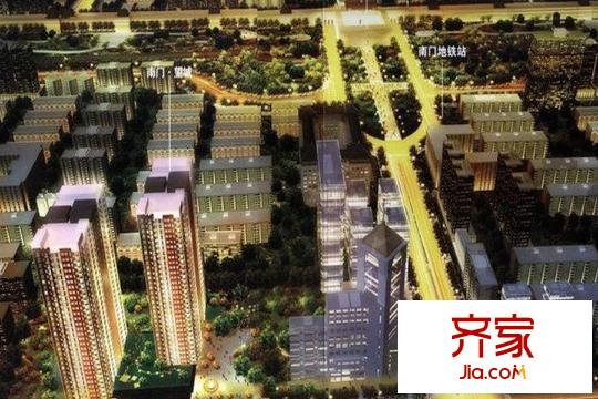 南門望城項目沙盤圖（2015.12）