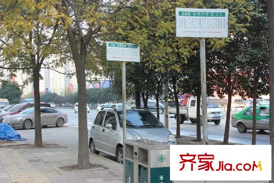江林公園里周邊配套-公交站牌