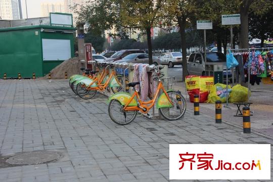 江林公園里周邊配套-自行車流動(dòng)點(diǎn)
