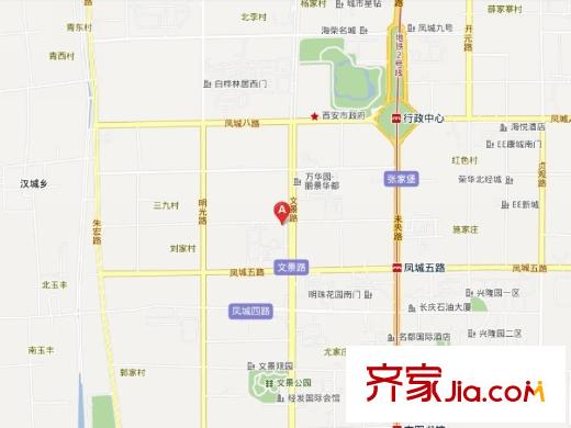碧璽華庭電子地圖