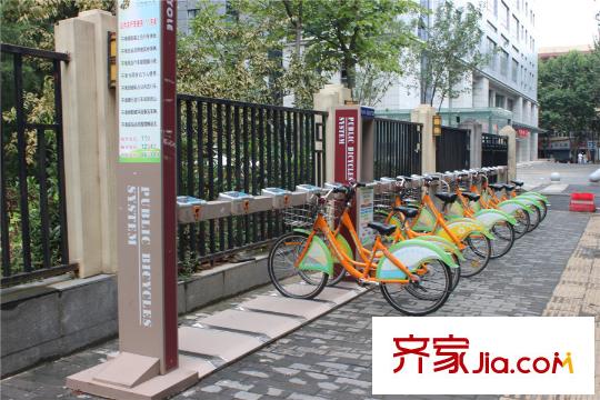 長慶坊?璽岸周邊公共自行車停放點（2015.08）