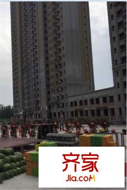 中渝?國際城3號樓施工進(jìn)度圖（攝于2015.7.22）