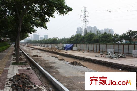 白樺林間周邊道路交通