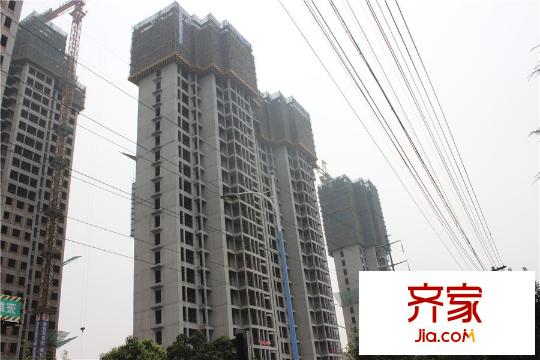 高科?朗山2、1號(hào)樓施工進(jìn)度（2015.07.10）