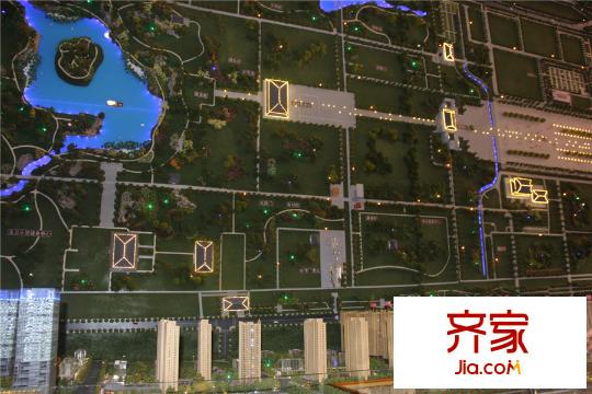 宮園壹號二期沙盤圖實(shí)景（2015.05）