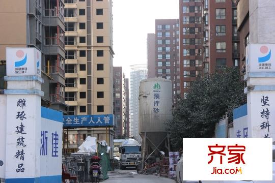 鉑悅施工現(xiàn)場(chǎng)（2015-12-3）