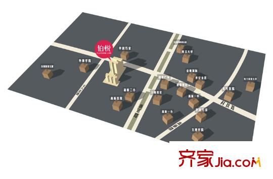 鉑悅區(qū)位圖