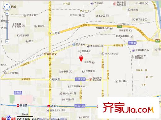 華旗東郡交通圖