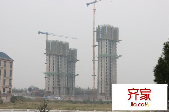 頤馨?濕地壹平方米8、9號樓施工現場（2015.09.18）