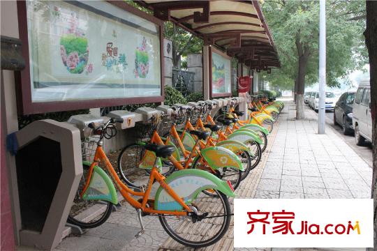中海?開元壹號(hào)公共自行車集散點(diǎn)（攝于2015-9-17）