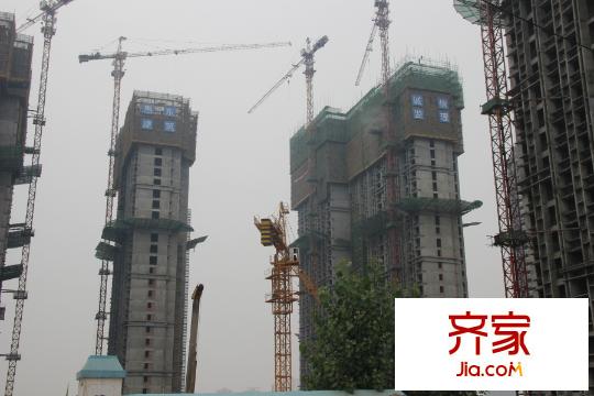 華洲城?熙悅都施工進(jìn)度圖（2015.06.02）