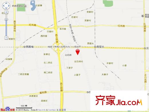 華洲城?熙悅都交通圖
